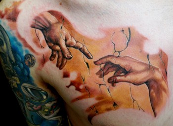 Tattoos - Creation of man - 36353